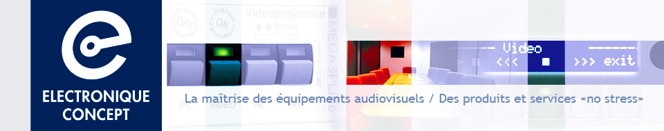 electronique concept : La maîtrise des équipements audiovisuels, des produits et services no stress